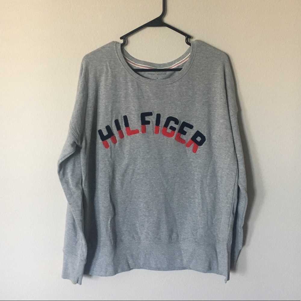 Tommy Hilfiger Grey Crewneck Sweatshirt M